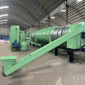 Continuous Biomass Charcoal Production Line