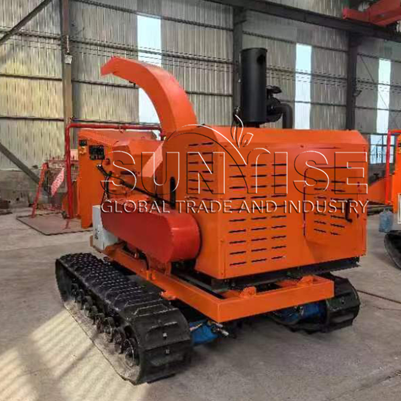 Crawler Mobile Crusher - carbonization machine，charcoal making machine